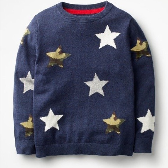 Mini Boden Other - Mini Boden Star Sweater